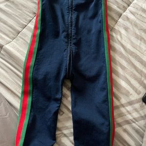 GUCCI Denim overalls unisex 24 months
